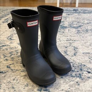 Navy Hunter Rain Boots